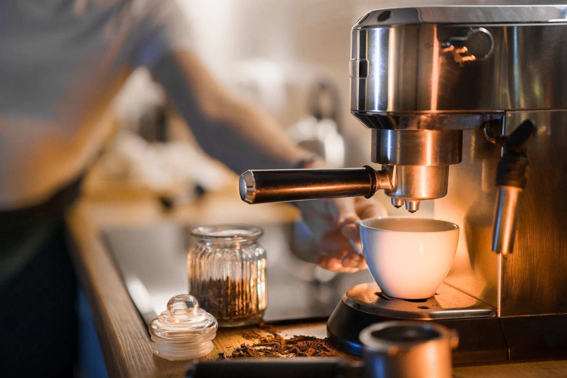 Kawa w przestrzeni coworkingowej Sienkiewicza25